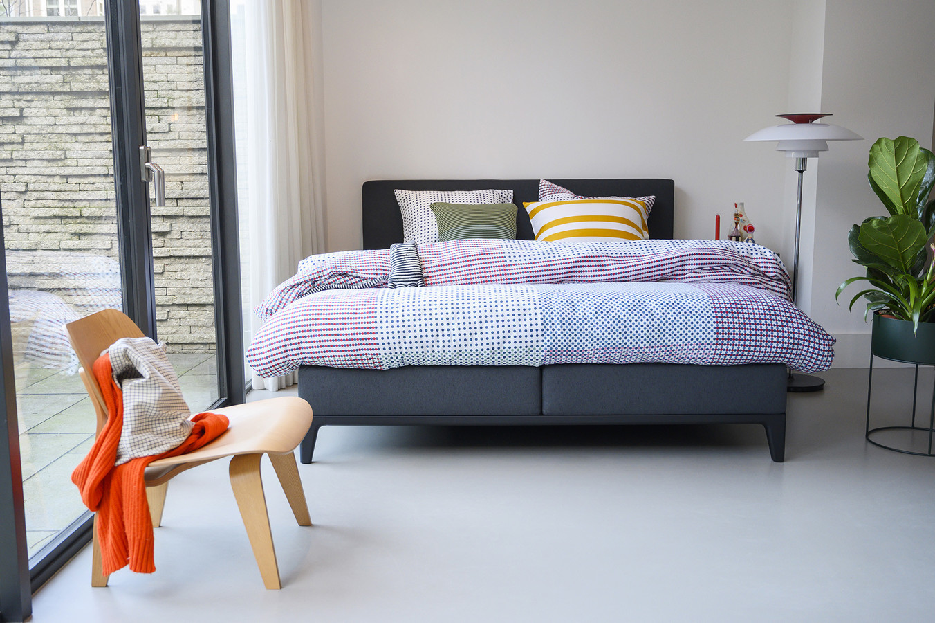 boxspring auping du magasin au lit a mons